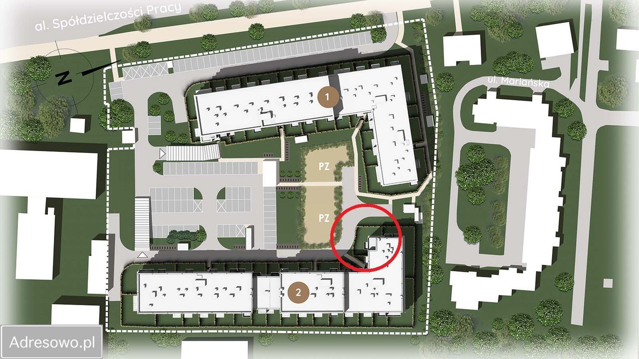 Mieszkanie 3-pokojowe Lublin Ponikwoda, al. Spółdzielczości Pracy. Zdjęcie 8