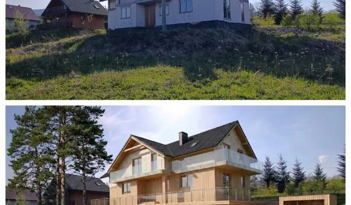 dom wolnostojący, 4 pokoje Rzyki