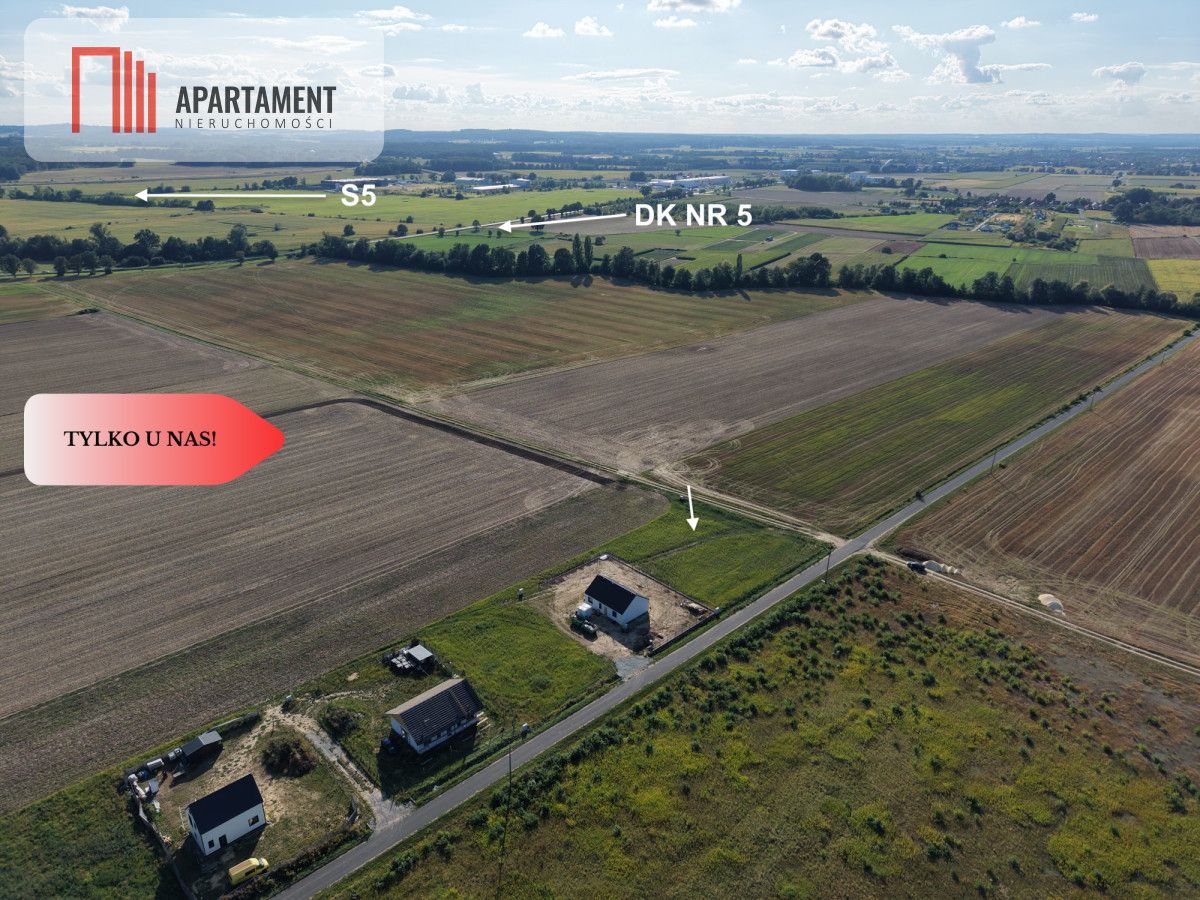 Działka budowlana Pawłów Trzebnicki. Zdjęcie 4