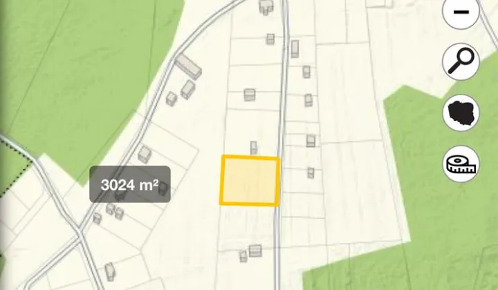 Działka budowlana Wierzchucino