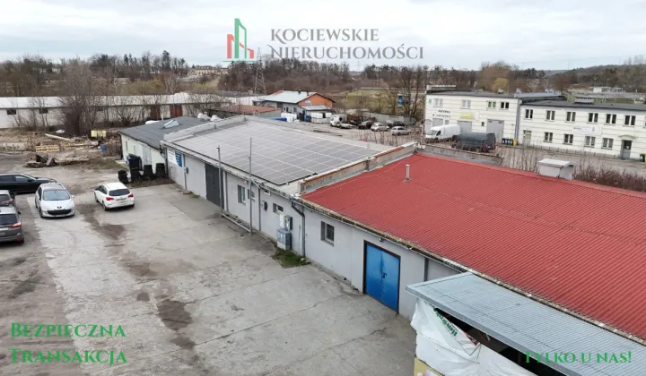 Hala/magazyn Starogard Gdański, droga Owidzka