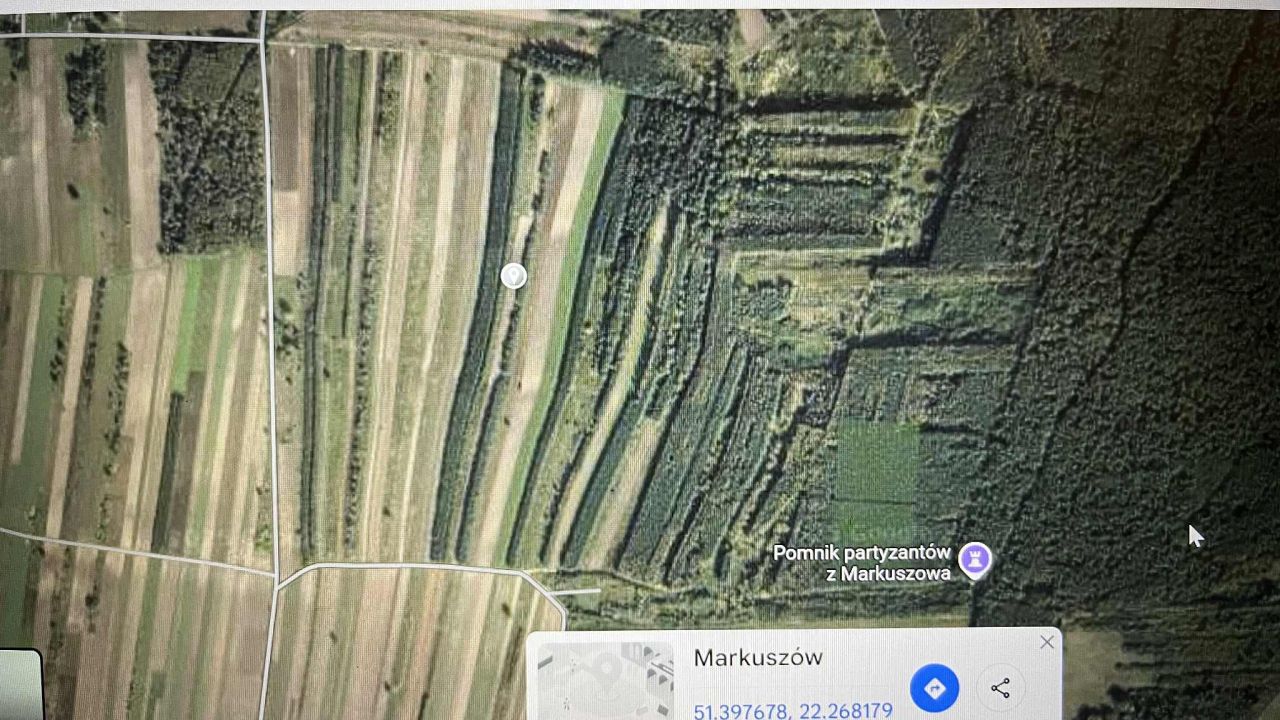 Działka rolna Markuszów. Zdjęcie 2