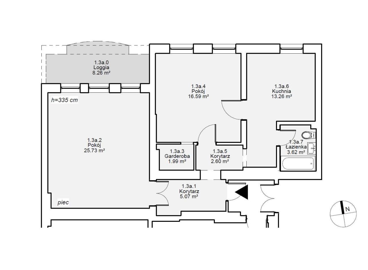 Mieszkanie 2-pokojowe Chełmno, ul. Dworcowa. Zdjęcie 8