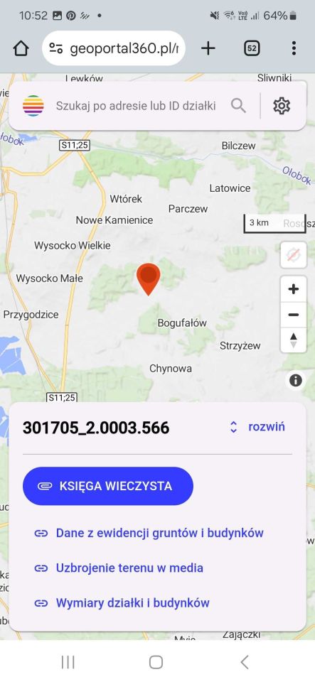 Działka rolna Bogufałów. Zdjęcie 4