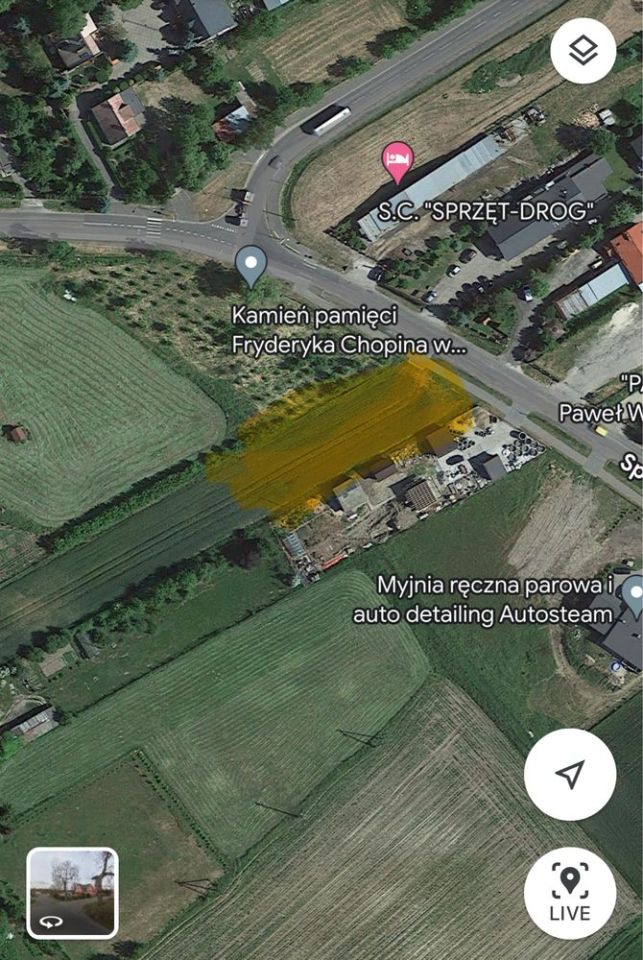 Działka budowlana Kozłowo. Zdjęcie 2