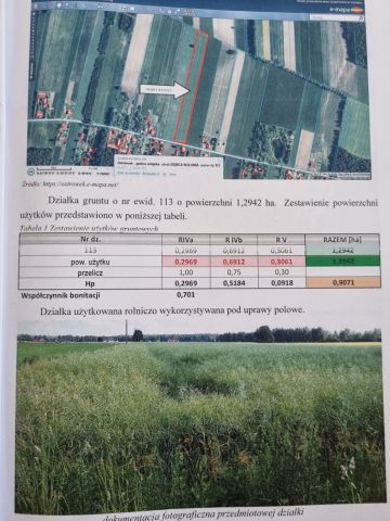 Działka rolno-budowlana Dębica-Kolonia. Zdjęcie 1