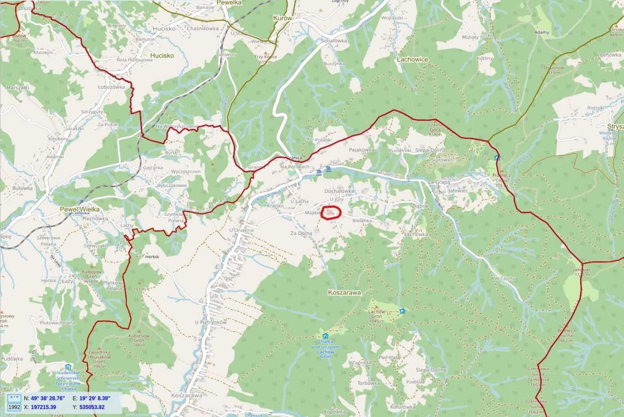 Działka budowlana Koszarawa. Zdjęcie 5