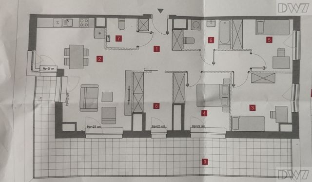 Mieszkanie 4-pokojowe Kraków Prądnik Biały, ul. Papierni Prądnickich. Zdjęcie 19
