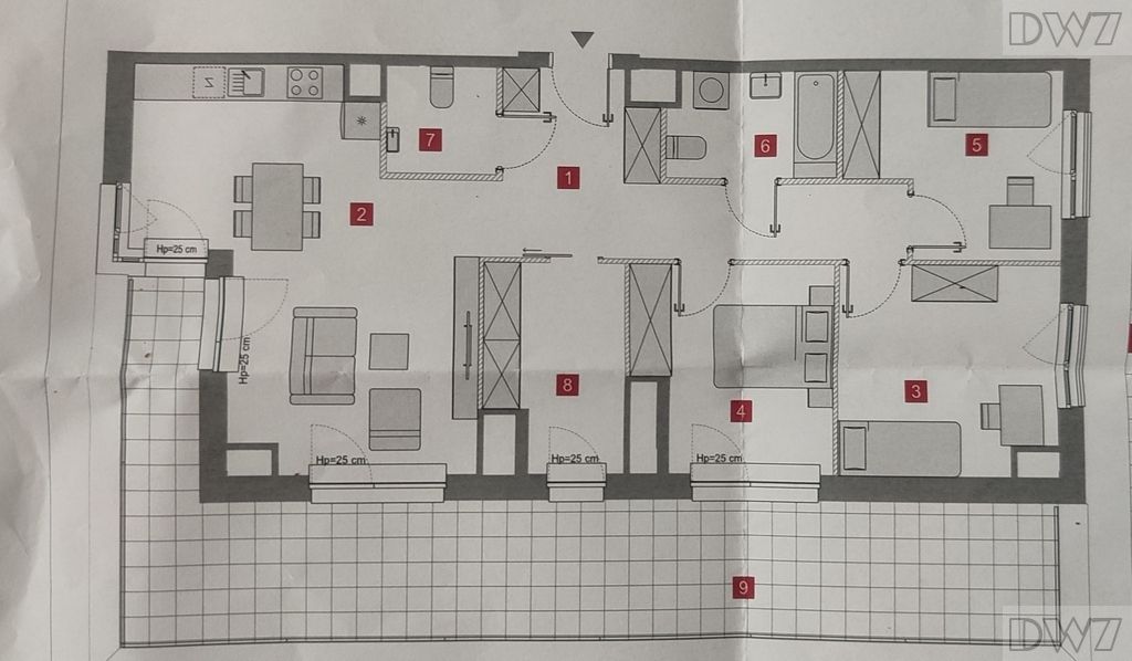 Mieszkanie 4-pokojowe Kraków Prądnik Biały, ul. Papierni Prądnickich. Zdjęcie 19