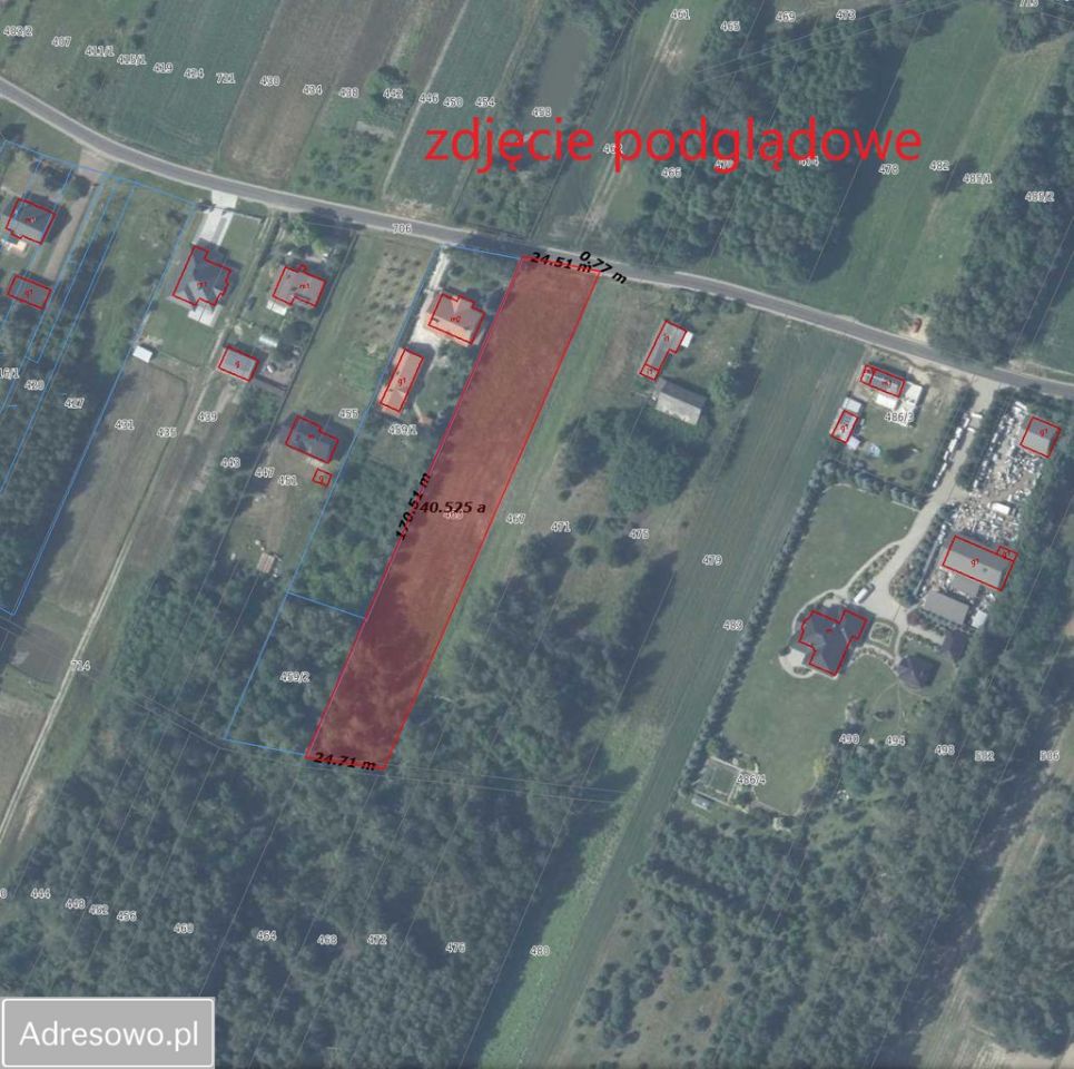 Działka rolno-budowlana Ciepielów-Kolonia. Zdjęcie 2