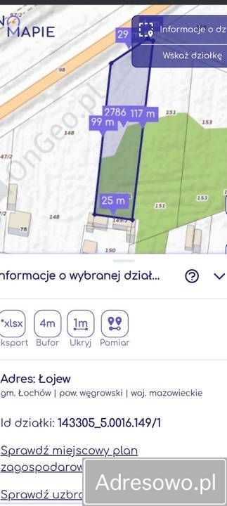 Działka inwestycyjna Łojew. Zdjęcie 2