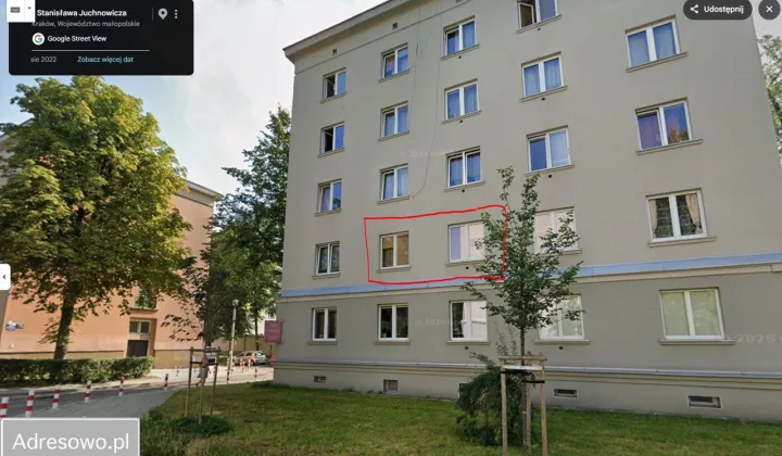 Mieszkanie 1-pokojowe Kraków Nowa Huta, os. Zgody