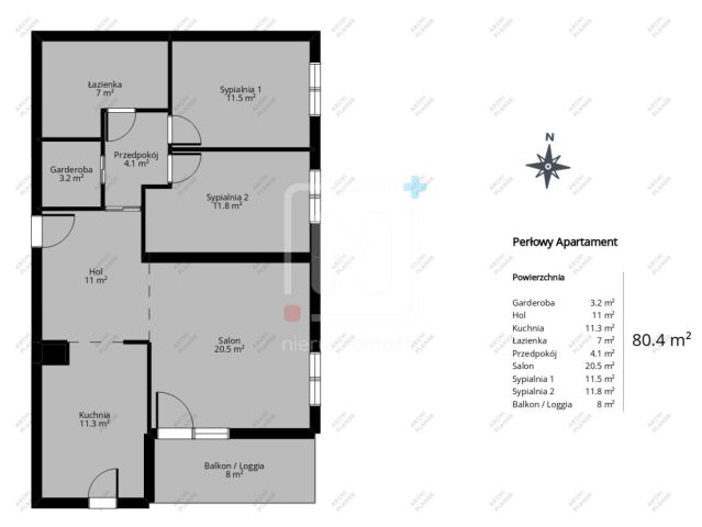Mieszkanie 3-pokojowe Warszawa Wilanów. Zdjęcie 19