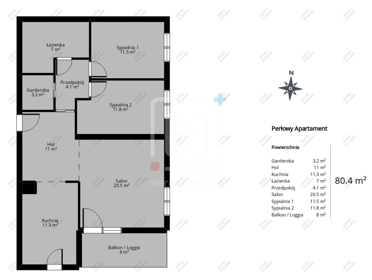 Mieszkanie 3-pokojowe Warszawa Wilanów. Zdjęcie 19