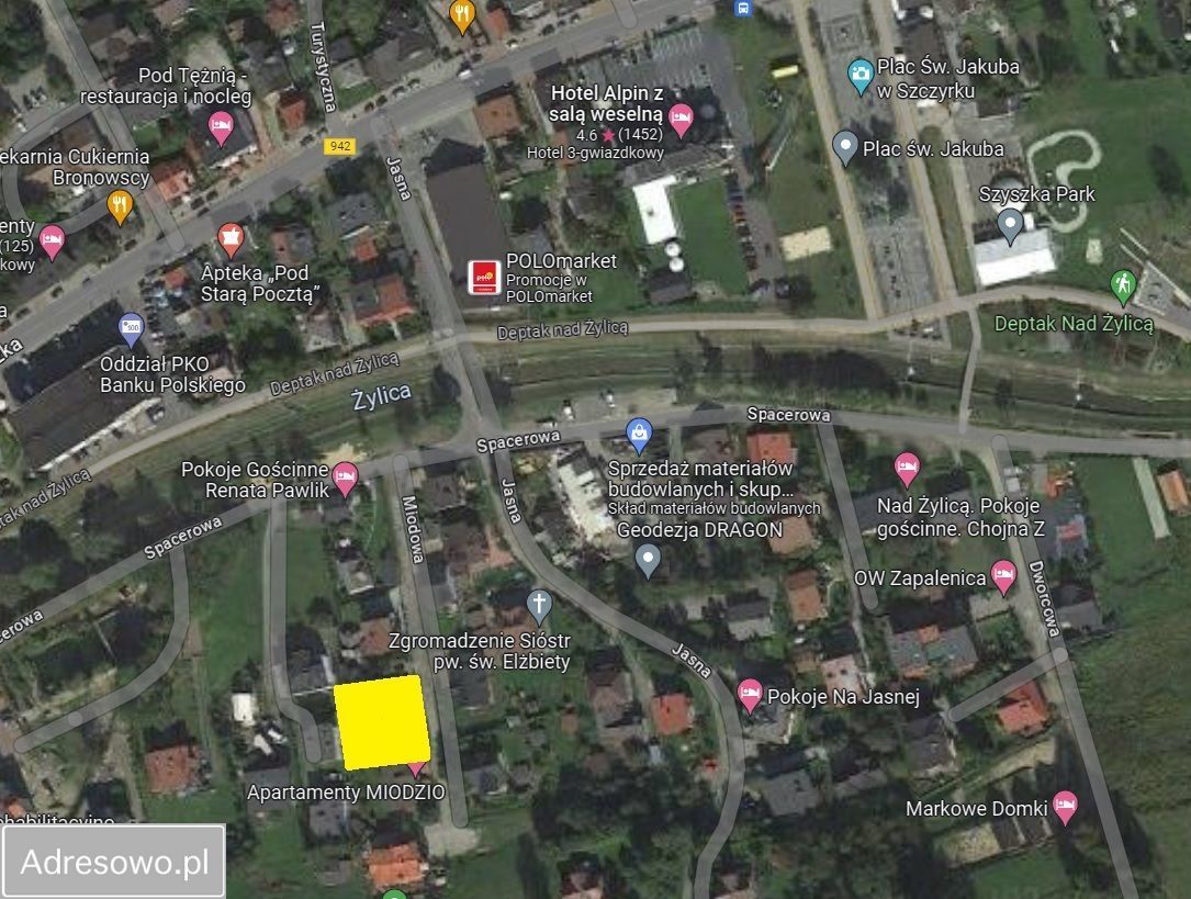 Działka budowlana Szczyrk, ul. Miodowa. Zdjęcie 9