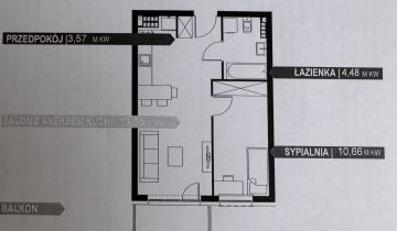 Mieszkanie 2-pokojowe Toruń Wrzosy, ul. Henryka Strobanda
