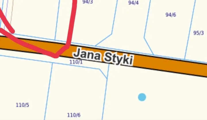 Działka budowlana Wiązów