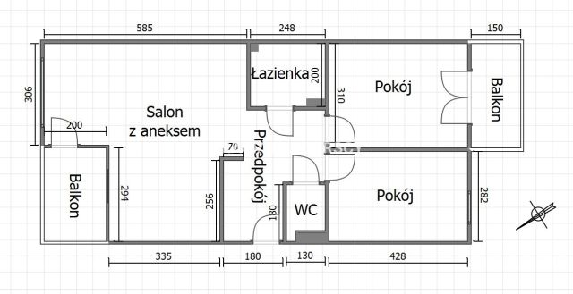 Mieszkanie 3-pokojowe Wieliczka, os. Tadeusza Kościuszki. Zdjęcie 23