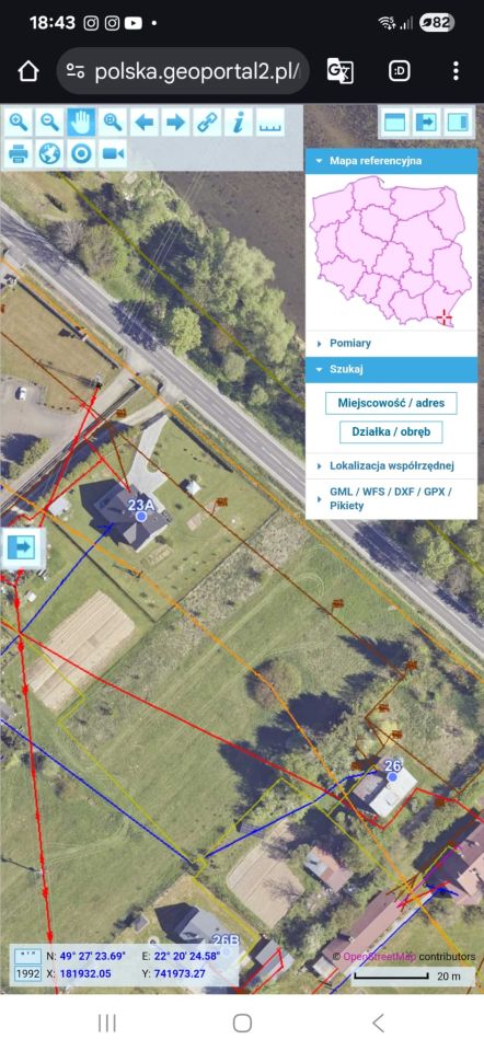 Działka budowlana Łączki, Łączki. Zdjęcie 4