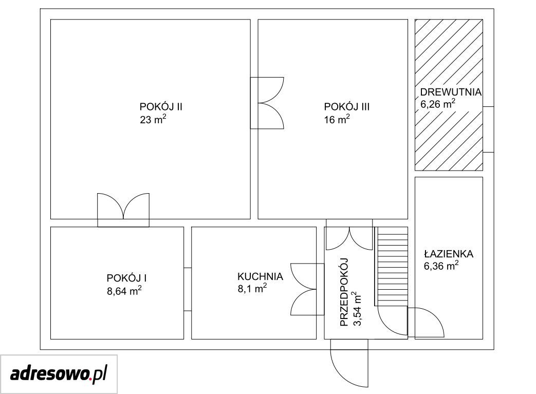 dom wolnostojący, 3 pokoje Bochnia, ul. Górska. Zdjęcie 11