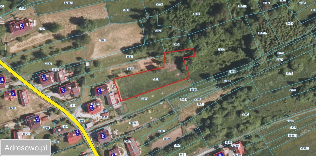 Działka rolno-budowlana Pewel Wielka. Zdjęcie 2