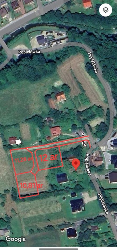 Działka budowlana Kamionka Wielka Popielówka. Zdjęcie 3