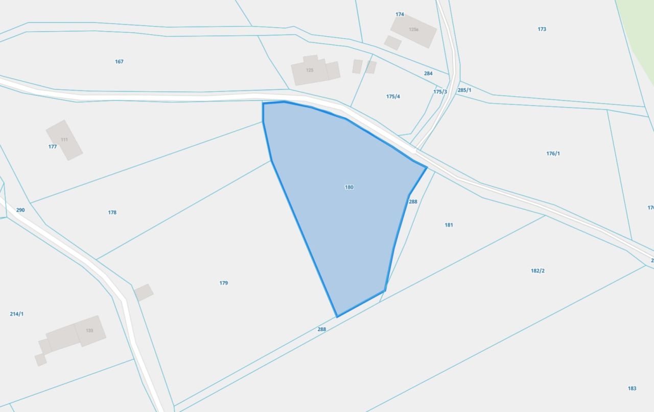 Działka rolno-budowlana Bartnica Wyrębina. Zdjęcie 4