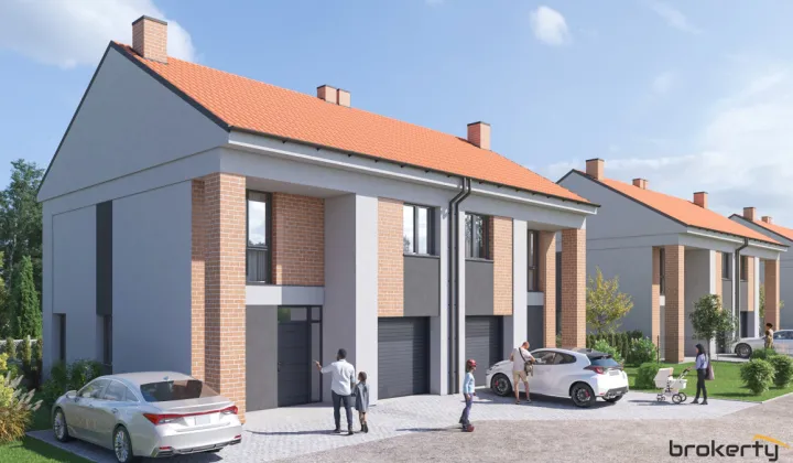 bliźniak, 5 pokoi Lutynia