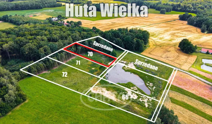Działka budowlana Huta Wielka