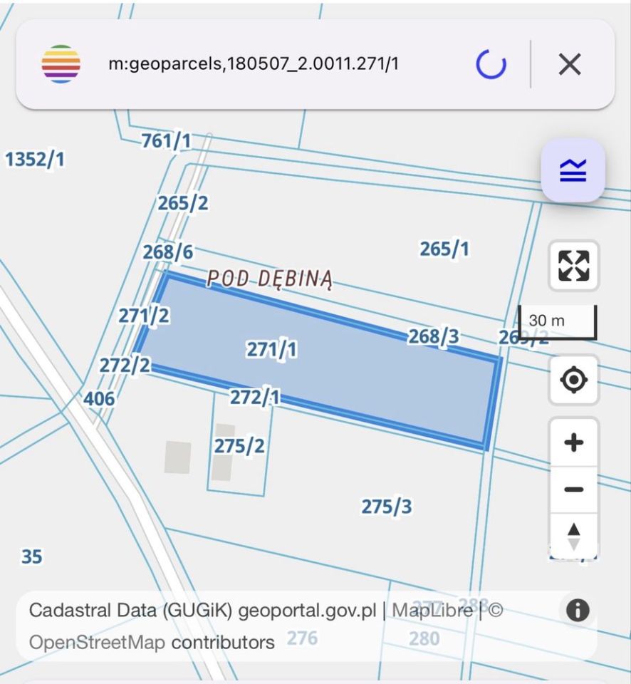 Działka rolna Mytarka. Zdjęcie 1