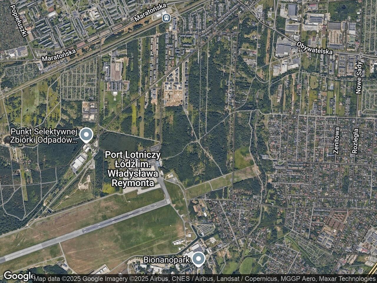 Działka inwestycyjna Łódź Lublinek, ul. Laskowicka