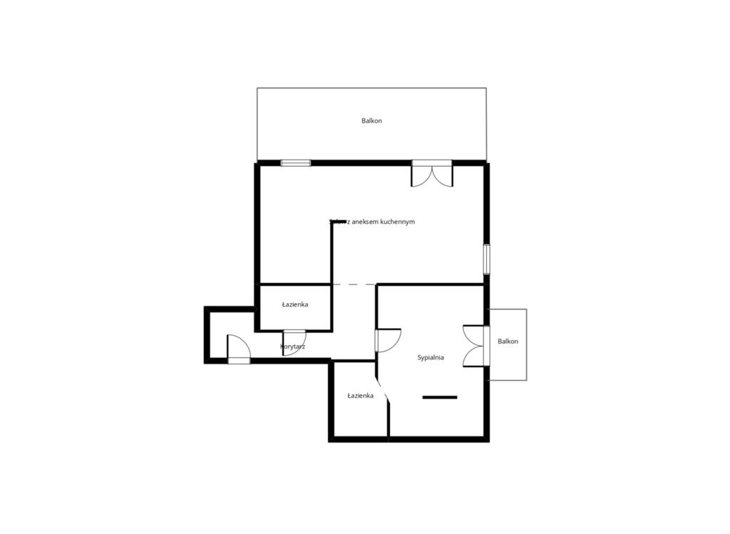 Mieszkanie 2-pokojowe Kalisz, ul. Kazimierza Mystkowskiego. Zdjęcie 17