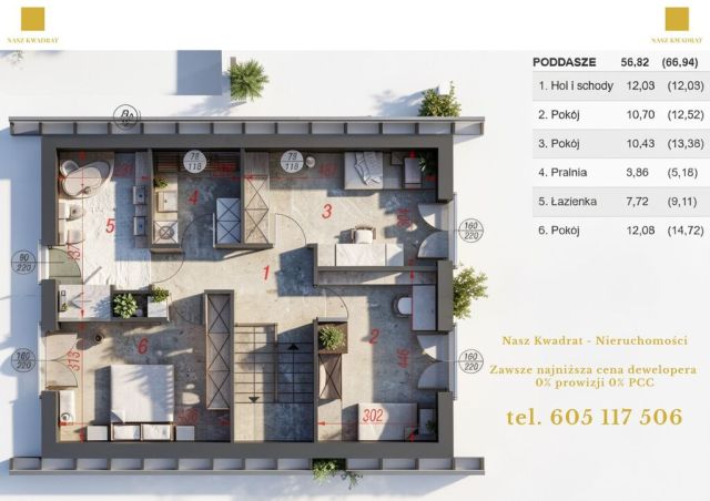 dom wolnostojący, 5 pokoi Łódź Nowosolna. Zdjęcie 4