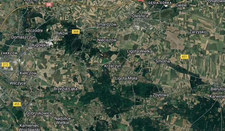 Działka budowlana Krzeczyn