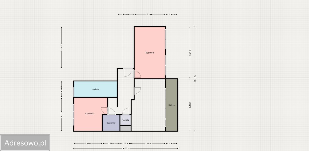 Mieszkanie 3-pokojowe Piaseczno, ul. gen. Sikorskiego. Zdjęcie 1