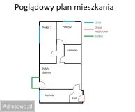 Mieszkanie 3-pokojowe Działdowo, ul. Łąkowa. Zdjęcie 1