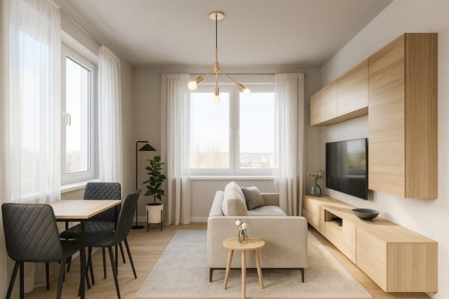 Mieszkanie 3-pokojowe Szczecin Centrum, ul. Józefa Bema. Zdjęcie 1