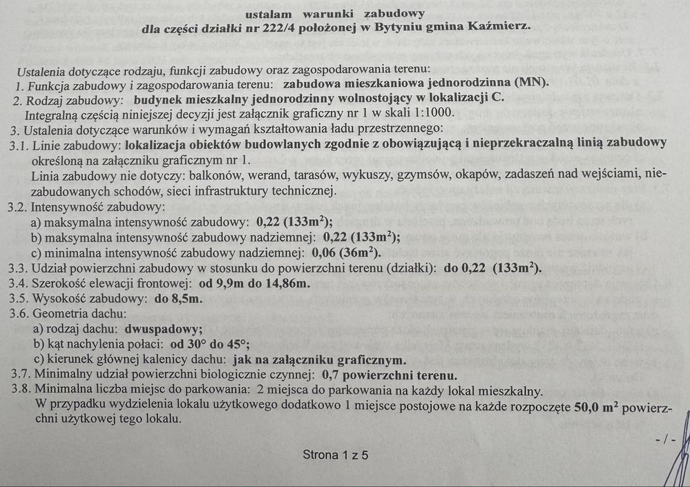 Działka budowlana Gaj Wielki. Zdjęcie 5