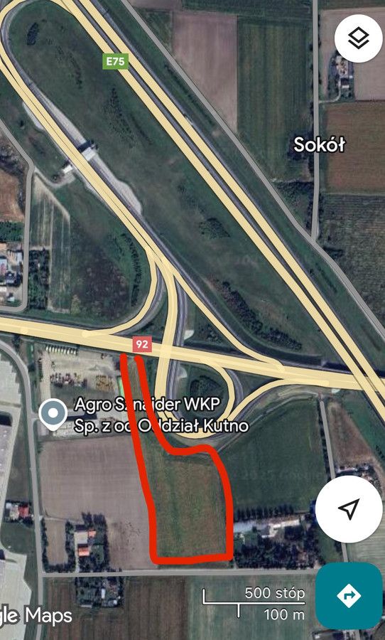 Działka inwestycyjna Kaszewy Dworne. Zdjęcie 2