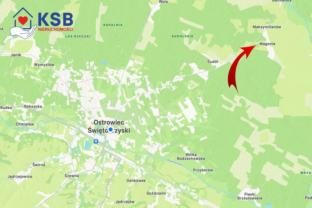 Działka budowlana Magonie. Zdjęcie 14