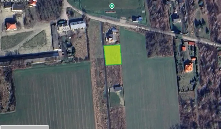 Działka budowlana Wólka Kosowska, ul. Karasia