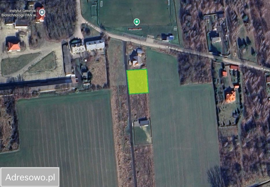 Działka budowlana Wólka Kosowska, ul. Karasia