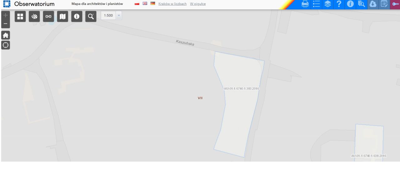 Działka budowlana Kraków Bielany, ul. Skalna. Zdjęcie 3