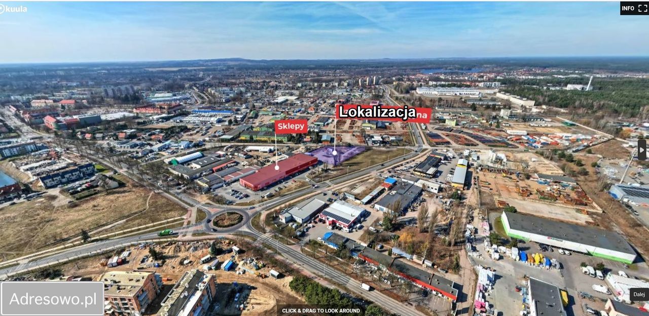 Działka inwestycyjna Piła, ul. Fritsa Philipsa