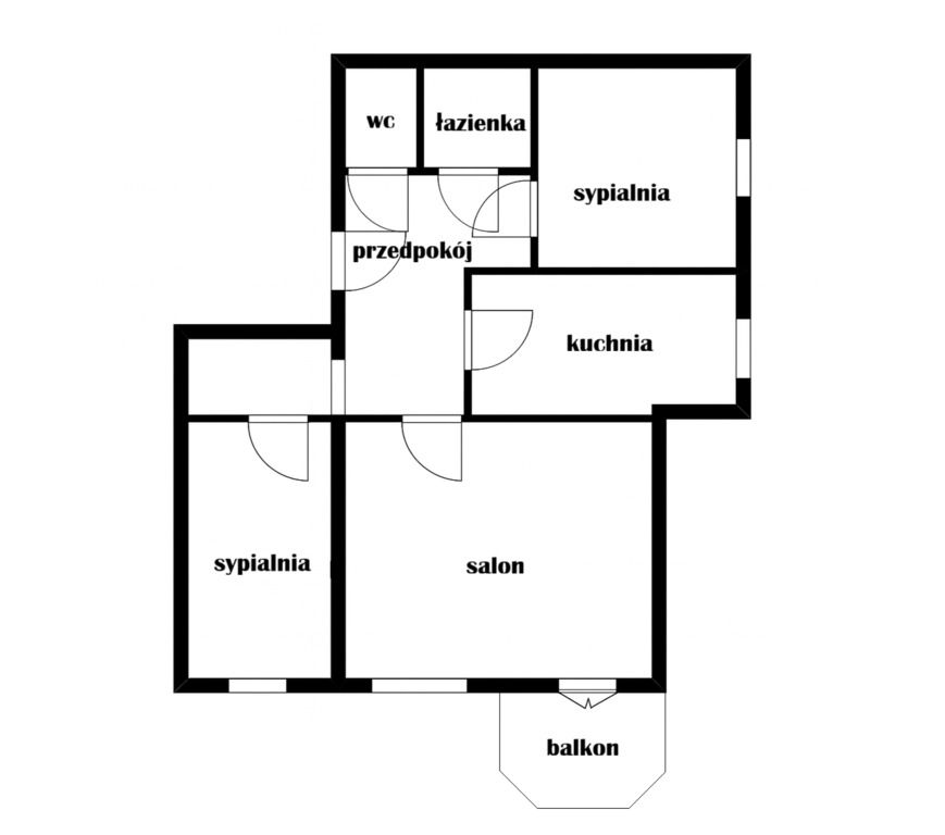 Mieszkanie 3-pokojowe Łódź Julianów. Zdjęcie 9