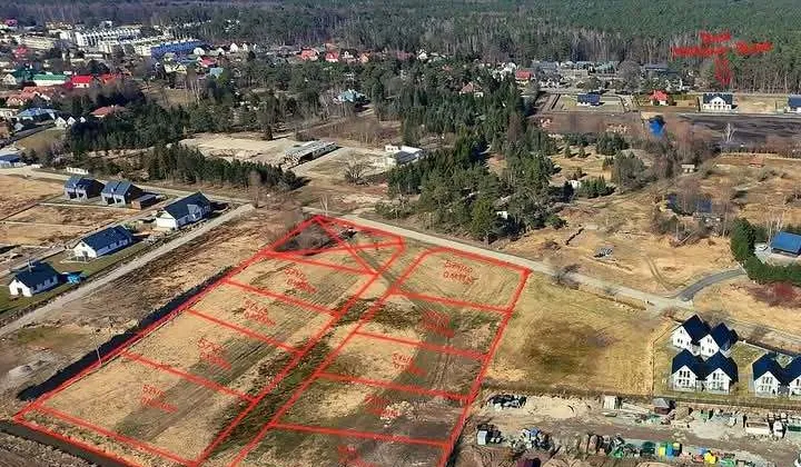 Działka rolno-budowlana Jantar, ul. Spokojna