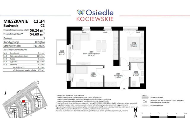 Mieszkanie 2-pokojowe Tczew. Zdjęcie 29