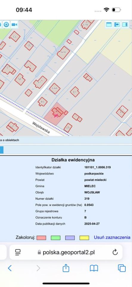 Działka budowlana Mielec, ul. Wojsławska. Zdjęcie 7