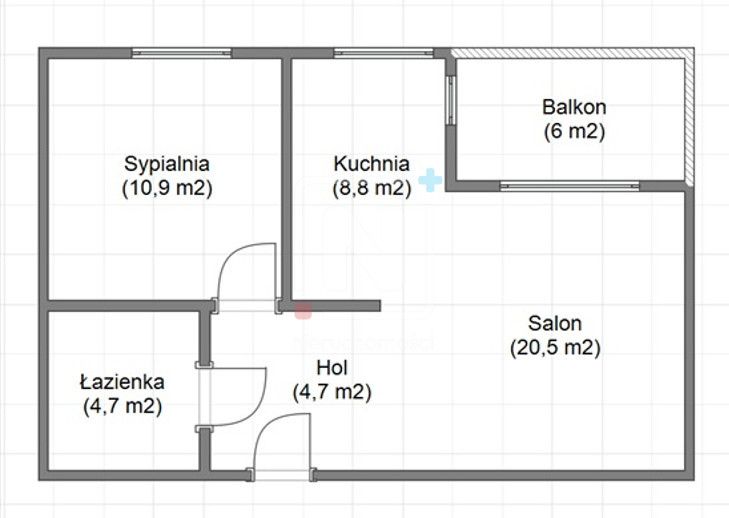 Mieszkanie 2-pokojowe Warszawa Żoliborz, ul. Zygmunta Krasińskiego. Zdjęcie 17