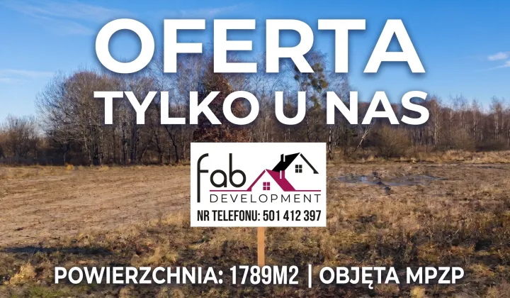 Działka budowlana Książenice